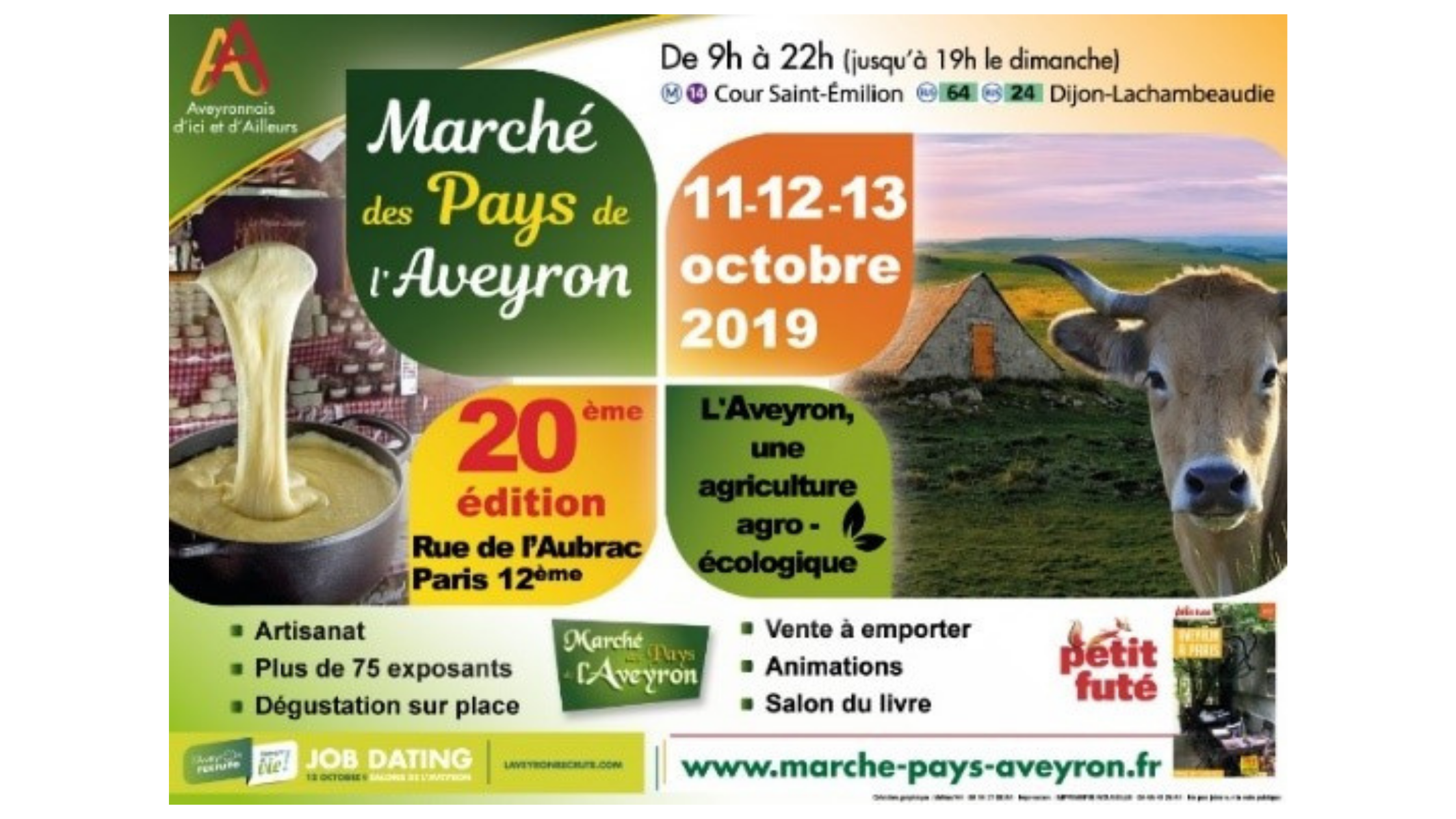 20e édition du marché des pays de l'Aveyron